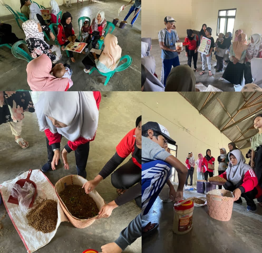 Penanaman Toga dan Pembuatan Keranjang Takakura Bersama Tim KKN UNNES ...